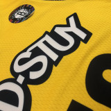 Men's Kevin Durant Yellow Swingman Player Jersey - Spread Love