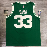 Larry Bird Men's Green Player Jersey- Icon Edition