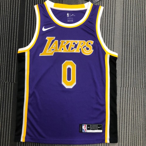 Russell Westbrook Men's Purple Swingman Team Jersey - Retro Classic Edition