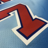 Kevin Durant Men's Blue Player Jersey- Retro Classic Edition