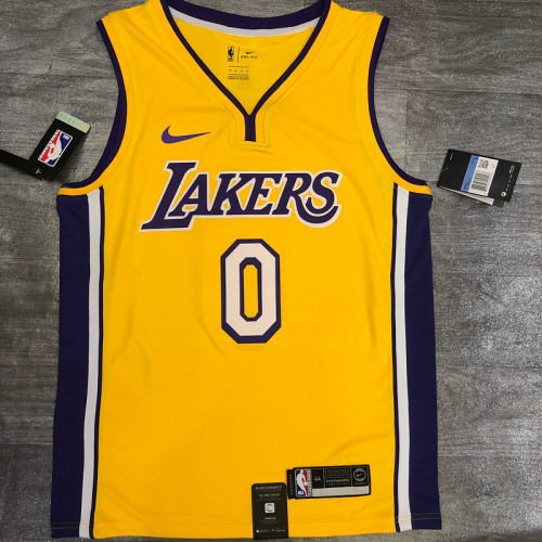 Kyle Kuzma Men's Yellow Player Jersey - Retro Classic Edition