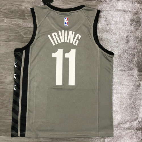 Men's Kyrie Irving Gray 2020-21 Player Jersey - Statement Edition