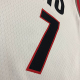 Men's Carmelo Anthony White Swingman Player Jersey - Association Edition