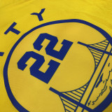 Andrew Wiggins Men's Yellow Player Jersey - The City Classic Edition
