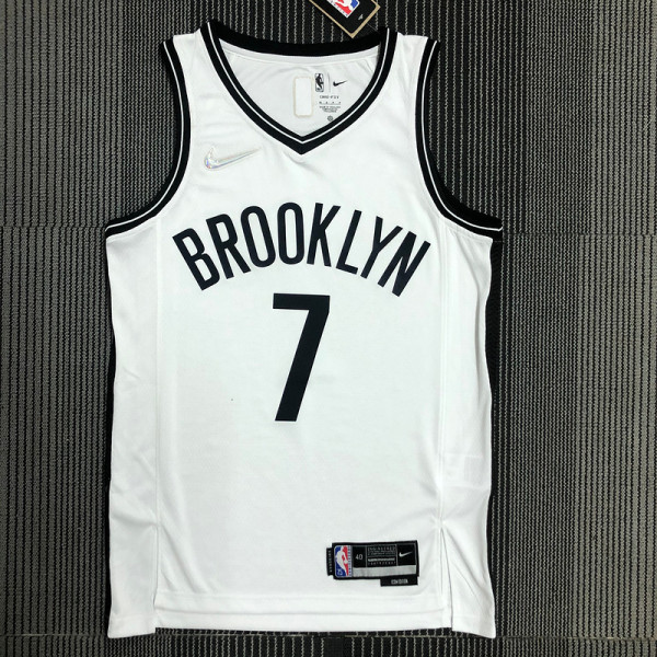 Men's Kevin Durant White Team Jersey - 75th Anniversary Edition