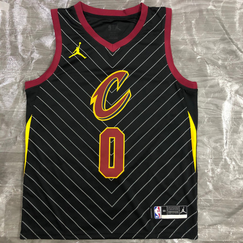Kevin Love Men's Black Swingman Team Jersey - Statement Edition