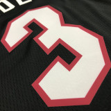 Men's Dwyane Wade Black Team Jersey - 75th Anniversary City Edition