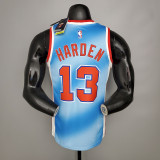 James Harden Men's Blue Player Jersey - Retro Classic Edition