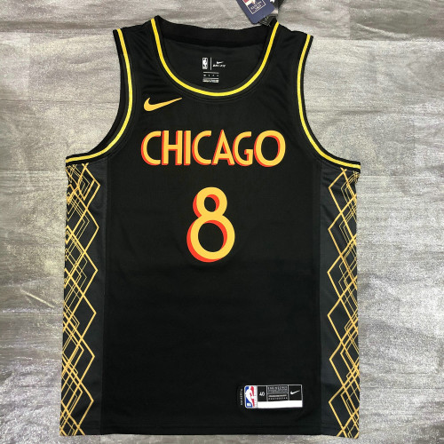 Men's Zach LaVine Black Player Jersey - City Edition