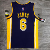 Men's LeBron James 2020-21 Purple Player Jersey - Retro Classical Edition
