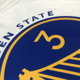 Men's Jordan Poole White Team Jersey - 75th Anniversary Edition