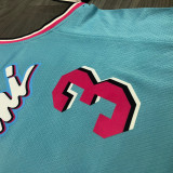 Dwyane Wade Men's Blue Player Jersey - Retro Classic Edition