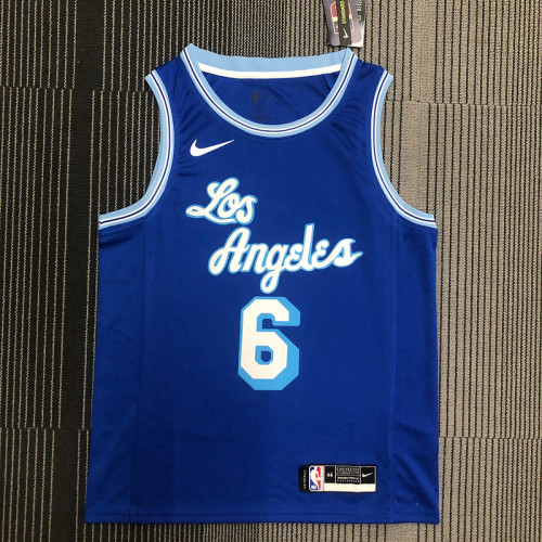 Men's LeBron James Royal Retro Classics 2020-21 Swingman Player Jersey - Classic Edition