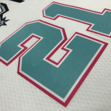 Men's Tim Duncan White Team Jersey - 75th Anniversary City Edition
