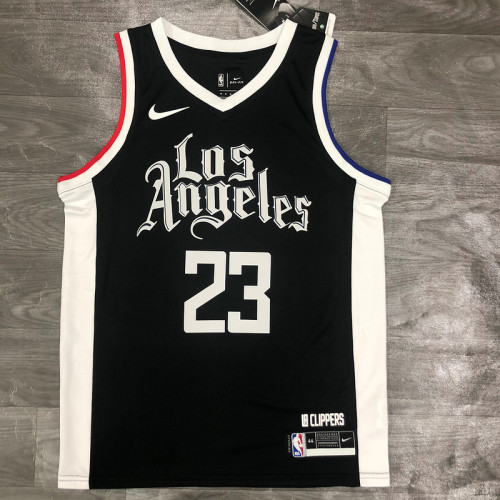 Men's Lou Williams 2020-21 Black Swingman Player Jersey – City Edition