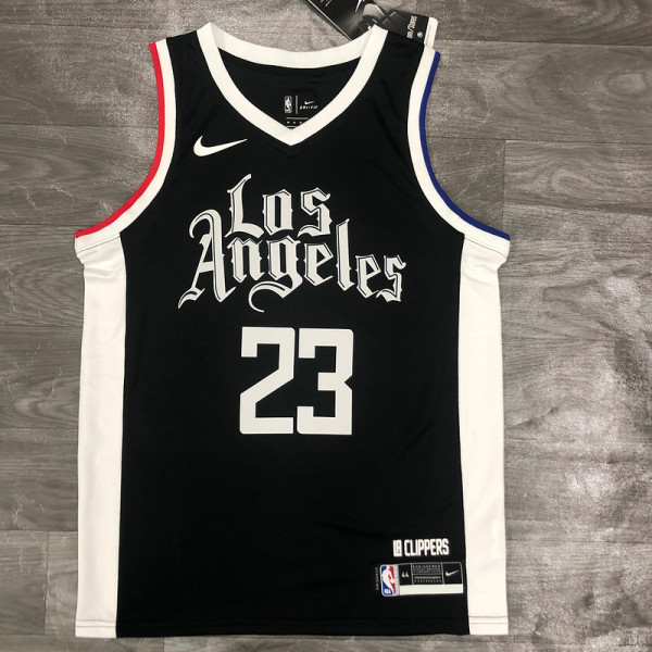 Men's Lou Williams 2020-21 Black Swingman Player Jersey – City Edition