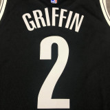 Men's Blake Griffin Black 2020-21 Swingman Player Jersey - Icon Edition