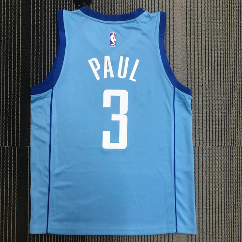 Chris Paul Men's Blue Swingman Team Jersey - City Edition