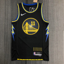 Men's Klay Thompson Black Team Jersey - 75th Anniversary City Edition