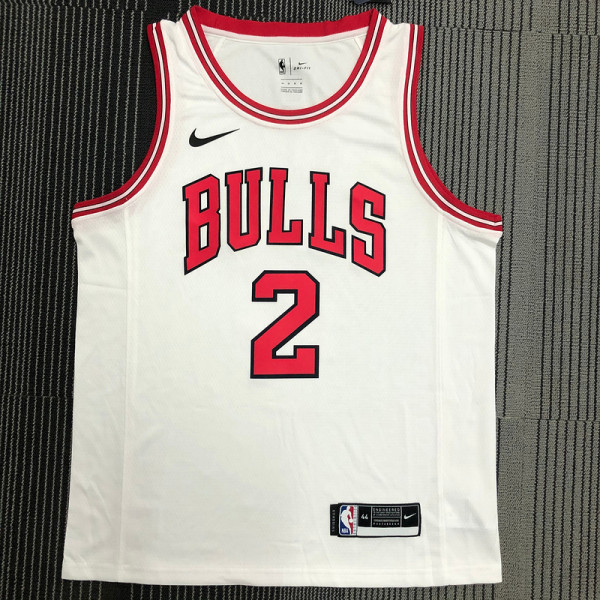 Lonzo Ball Men's White Swingman Team Jersey - Association Edition