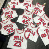 Men's Derrick Rose White Team Jersey - 75th Anniversary Edition