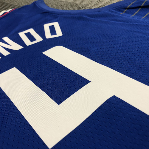 Men's Rajon Rondo Blue Team Jersey - 75th Anniversary Edition