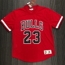 Michael Jordan Men's Red Player Jersey - Throwback Edition