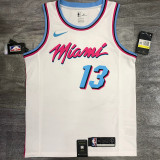 Bam Adebayo Men's White Player Jersey - Classic Edition