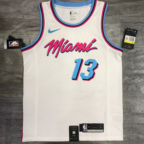Bam Adebayo Men's White Player Jersey - Classic Edition