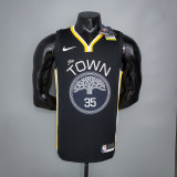 Men's Kevin Durant V-neck Black Player Jersey - Statement Edition