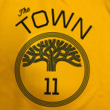 Men's Klay Thompson V-neck Yellow Player Jersey - Statement Edition