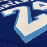Kobe Bryant Men's Blue Player Jersey - Retro Classic Joint Edition