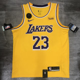 LeBron James Men's Yellow Player Jersey - Retro Classic Edition