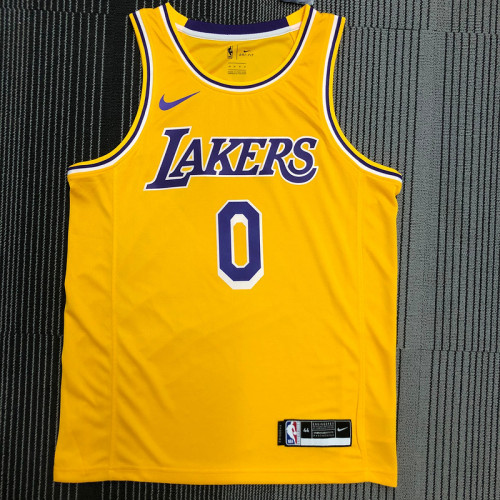 Russell Westbrook Men's Yellow Swingman Team Jersey - Icon Edition