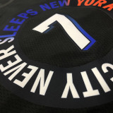 Carmelo Anthony Men's Black Swingman Team Jersey - City Edition