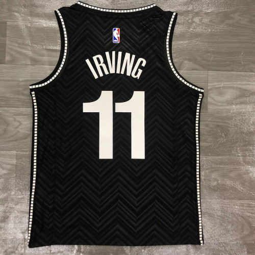 Men's Kyrie Irving Black 2020-21 Swingman Player Jersey – Earned Edition