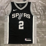 Men's Kawhi Leonard Black Swingman Player Jersey - Icon Edition