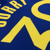 Men's Stephen Curry Blue Team Jersey - 75th Anniversary Edition