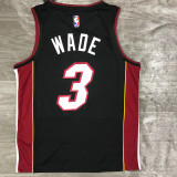 Men's Dwyane Wade 2020-21 Black Swingman Player Jersey - Icon Edition