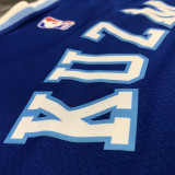 Kyle Kuzma Men's Blue Player Jersey - Retro Classic Joint Edition