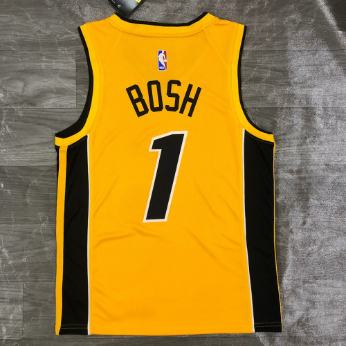 Men's Chris Bosh Gold 2020-21 Swingman Player Jersey - Earned Edition