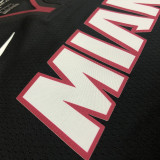 Men's Dwyane Wade 2020-21 Black Swingman Player Jersey - Icon Edition