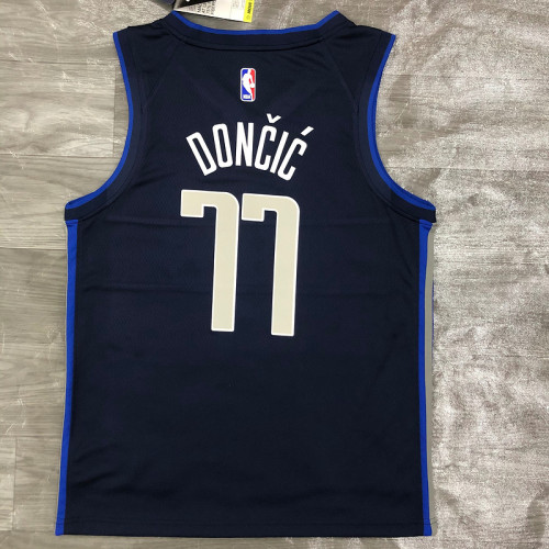 Men's Luka Dončić Navy Swingman Player Jersey - Statement Edition