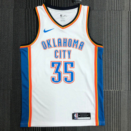Kevin Durant Men's White Swingman Team Jersey - Association Edition