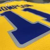Klay Thompson Men's Yellow Player Jersey - Classic Edition