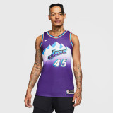Donovan Mitchell Men's Purple Classics Throwback Jersey - Retro Classic Edition
