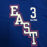 Allen Iverson Men's Blue Player Jersey - Throwback Edition