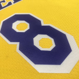 Men's Kobe Bryant Yellow Team Jersey - 75th Anniversary Edition