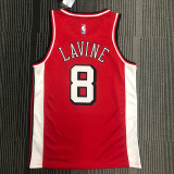 Men's Zach LaVine Red 2021-22 Swingman Team Jersey - City Edition