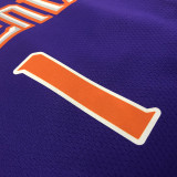 Men's Devin Booker 2020-21 Purple Swingman Player Jersey - Icon Edition